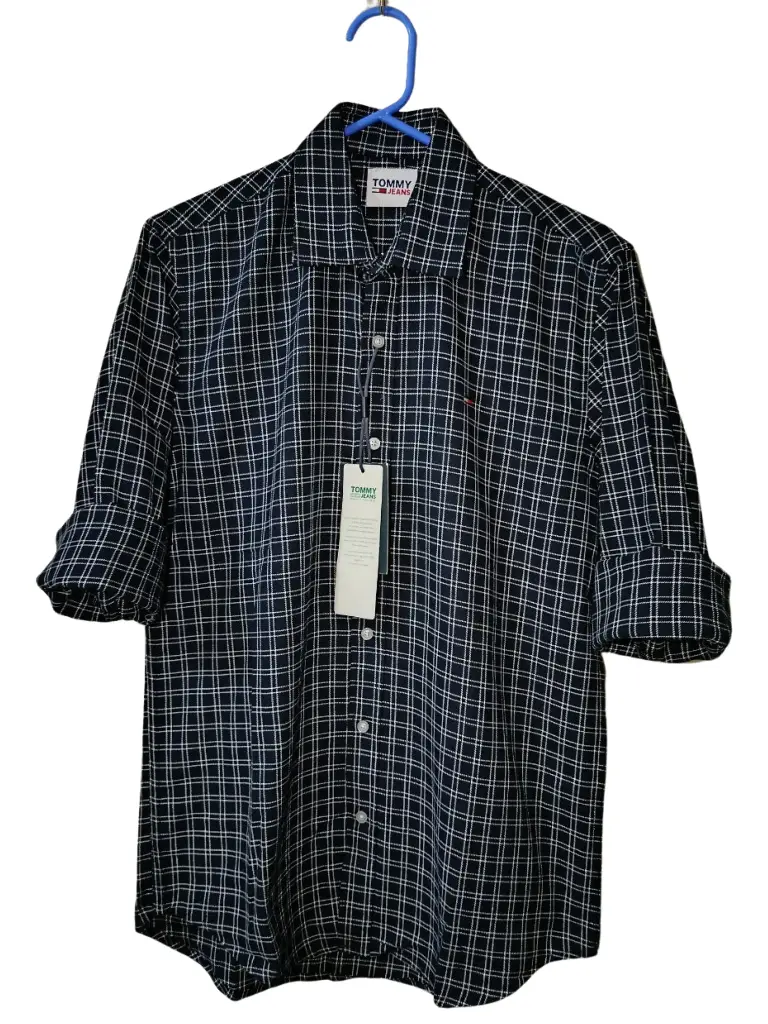 Black Check Shirt
