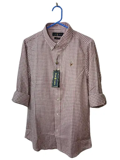 Pink Check Shirt