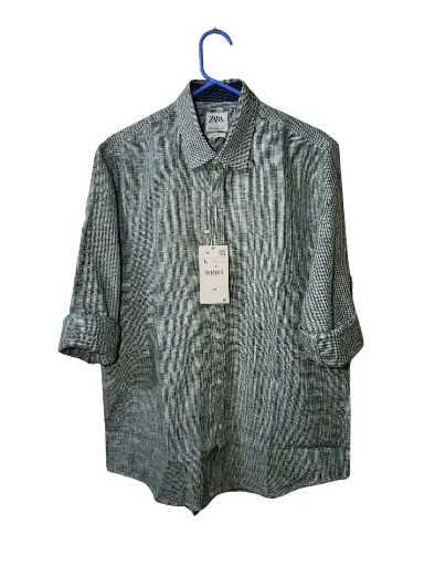 Ash Small Check Shirt
